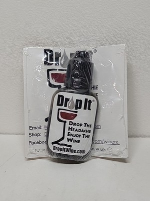 Drop It Wine Drops 1 Pack USAMade Wine Drops That Naturally Reduce Both Wine Sul