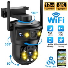 Security Camera Wireless Outdoor 16X Zoom HD Home Wifi CCTV Camera Baby Monitor