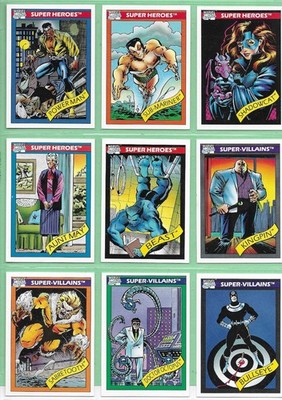 1990 Marvel Universe Impel Series 1 ~ Pick Your Cards & Fill Your Sets 