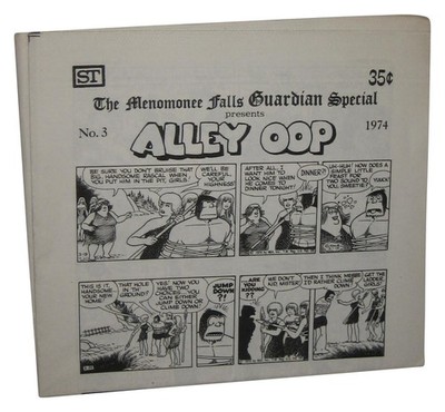 Menomonee Fall Guardian Special 1974 Alley Oop No. 3 Newsprint Comic