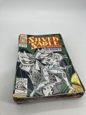 Marvel Comics Silver Sable and Wild Pack Lot 23 #4-15 18-23 27-28 31-32 35 Run