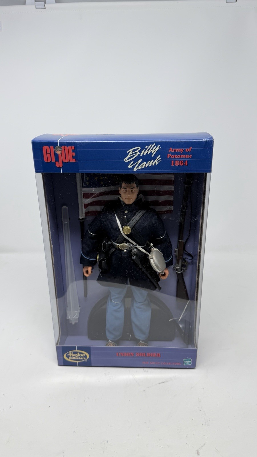 Figura de acción GI Joe Civil War Union Soldier Army of Potomac 1864 Billy Yank nueva en caja