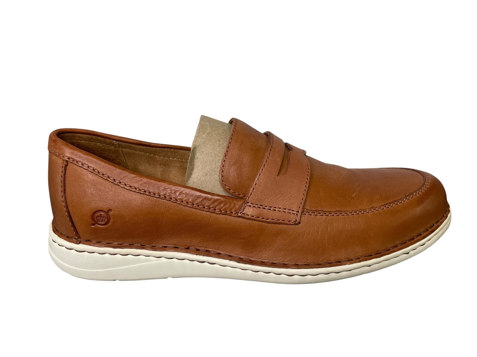 Born Men Loafer Casual Slip On BM0008706 Marcus Leather Brown Size 13 M 21090₽