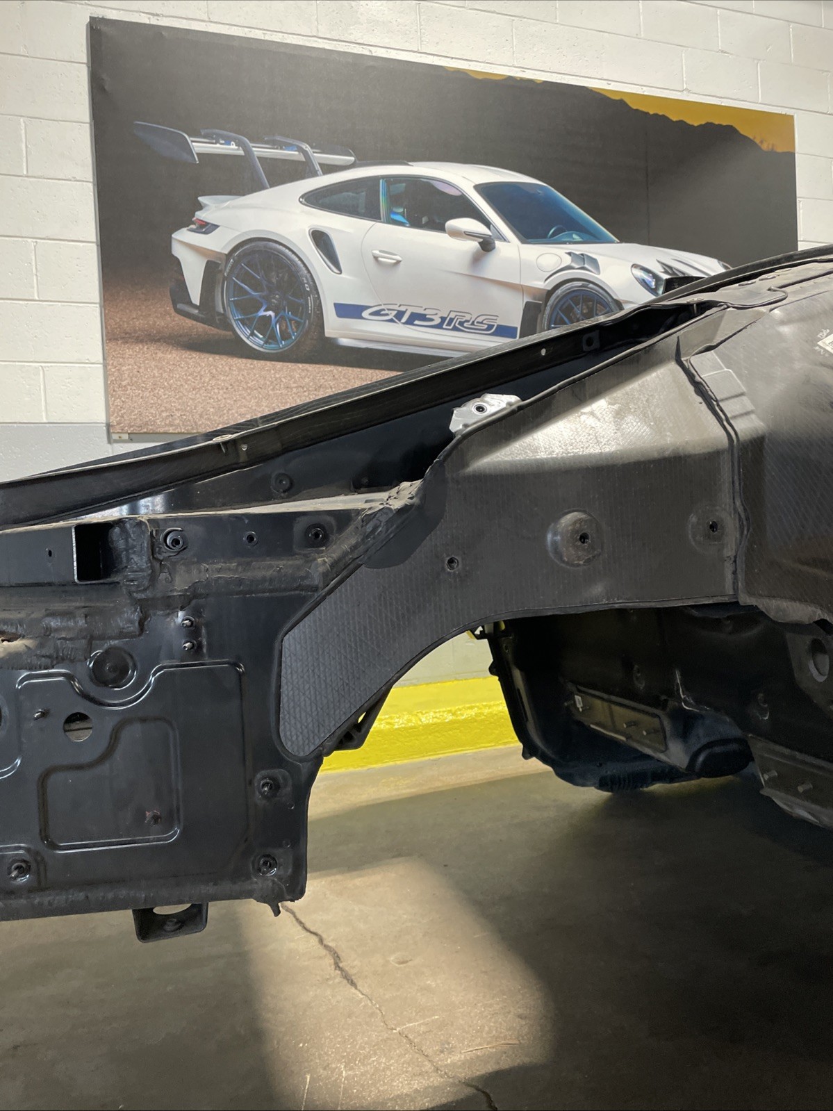 2014-2020 BMW i8 I12 Rear Right Quarter Panel Body Carbon Structure Cut OEM