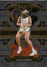Kalani Brown 2024 Panini Select WNBA #10 Dallas Wings