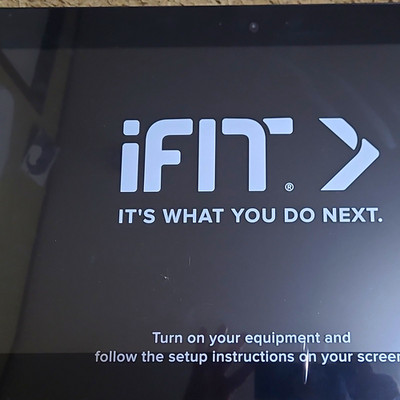 iFit Black Console Fitness Equipment Touchscreen Display Module