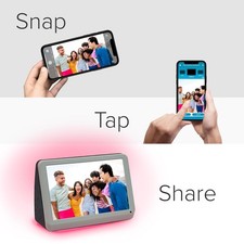 Simply Smart Home FML07SD MyLuma 7" PhotoShare WiFi Digital Picture Frame with