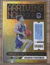 2023-24 Panini NBA Hoops - Arriving Now Brandin Podziemski #15 Holo (RC)
