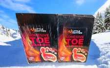 Little Hotties Adhesive Toe Warmers Box of 60 Pairs Bulk Pack 5 Hours Heat 