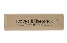 Suzuki SU-24 Tremolo Harmonica Key of A Silver