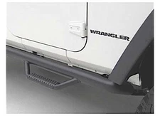 Smittybilt J0764 07-18 Wrangler 4Dr Wheel To Wheel Nerf Steps w/Cleated Steps