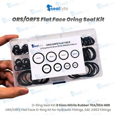 ORS/ORFS Flat Face O-Ring Seal Kit Fits SAE J1453 Flat Face Fittings 270-1539