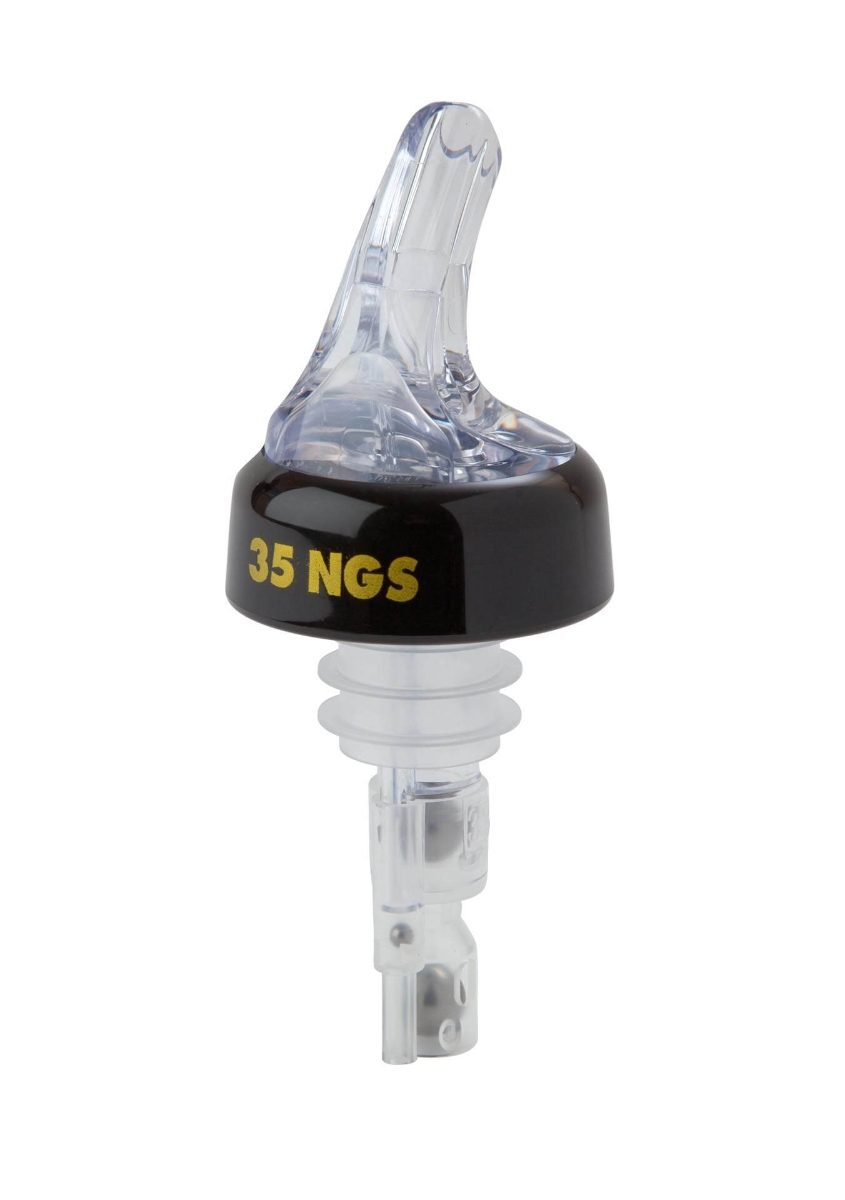 Sure Shot 35NGS* Pourer Clear Measure Cocktail Spirit Pub Club Bar Pack of 12