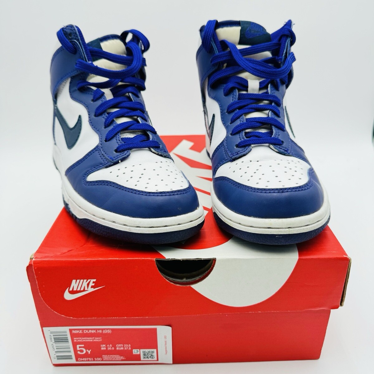 Nike Dunk 2021 High Kentucky Game Royal Size 5Y EUC! | eBay