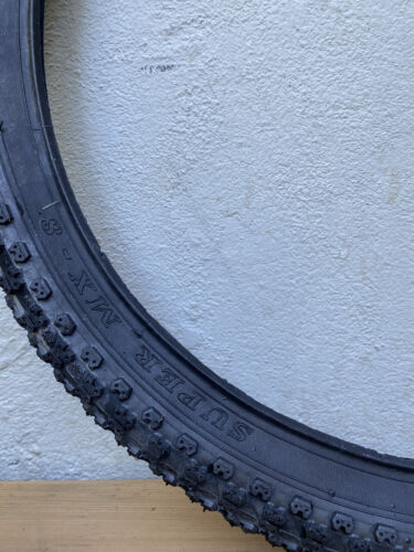 New Vintage Old School BMX IRC Super MX-8 Tire NOS 20 x 1.75" MX 20 Inch Black - Picture 8 of 11