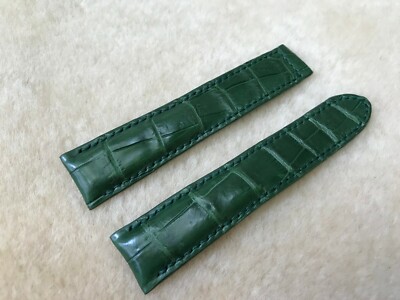 20mm/18mm Genuine Crocodile Leather 