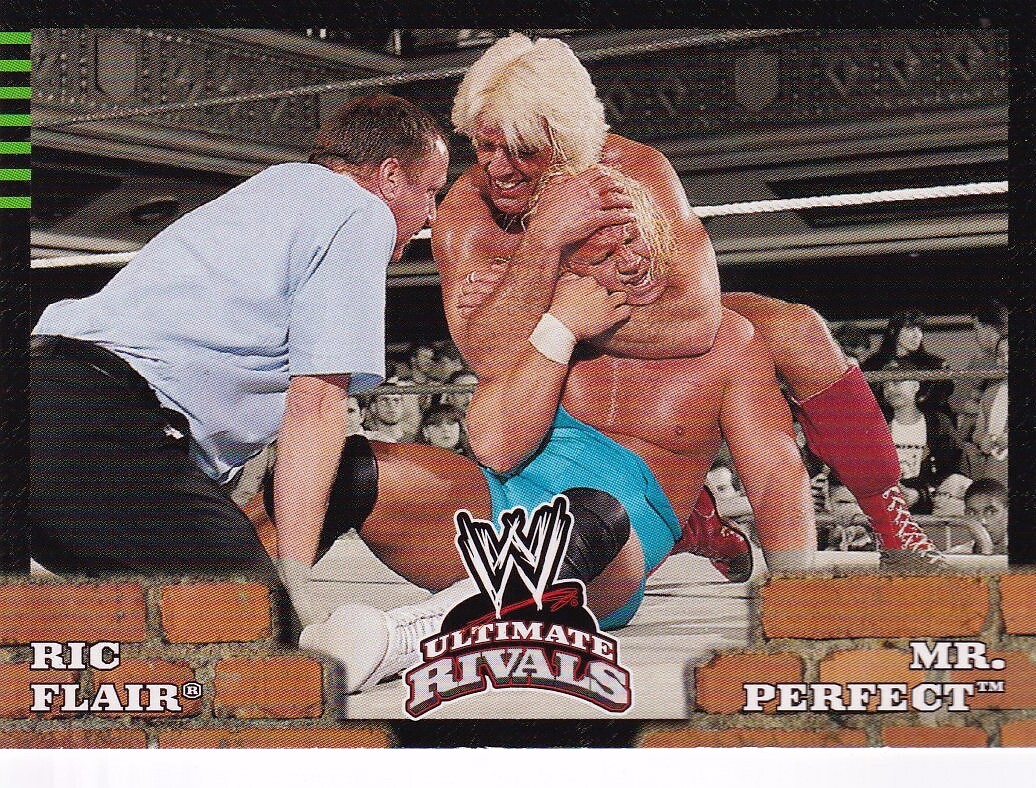 Ric Flair Mr Perfect 2008 WWE Wrestling Trading Card Ultimate