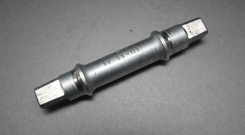 Campagnolo Nuovo Record 68 SS 120 Bottom Bracket Axle / ENG BSA / 114,5 mm / - Picture 2 of 7