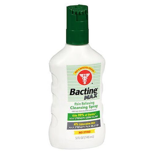Bactine Max Pain Relieving Cleansing Spray 5 Oz - Picture 1 of 1