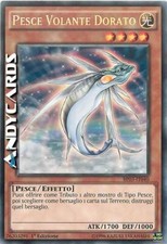 PESCE VOLANTE DORATO (Golden Flying Fish) • Rara • BP03 IT040 • YUGIOH ANDYCARDS