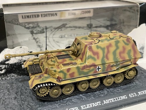 Sd.Kfz 184 Panzerjager Elefant 1943 WWII 1:72 WAR MASTER Tank diecast