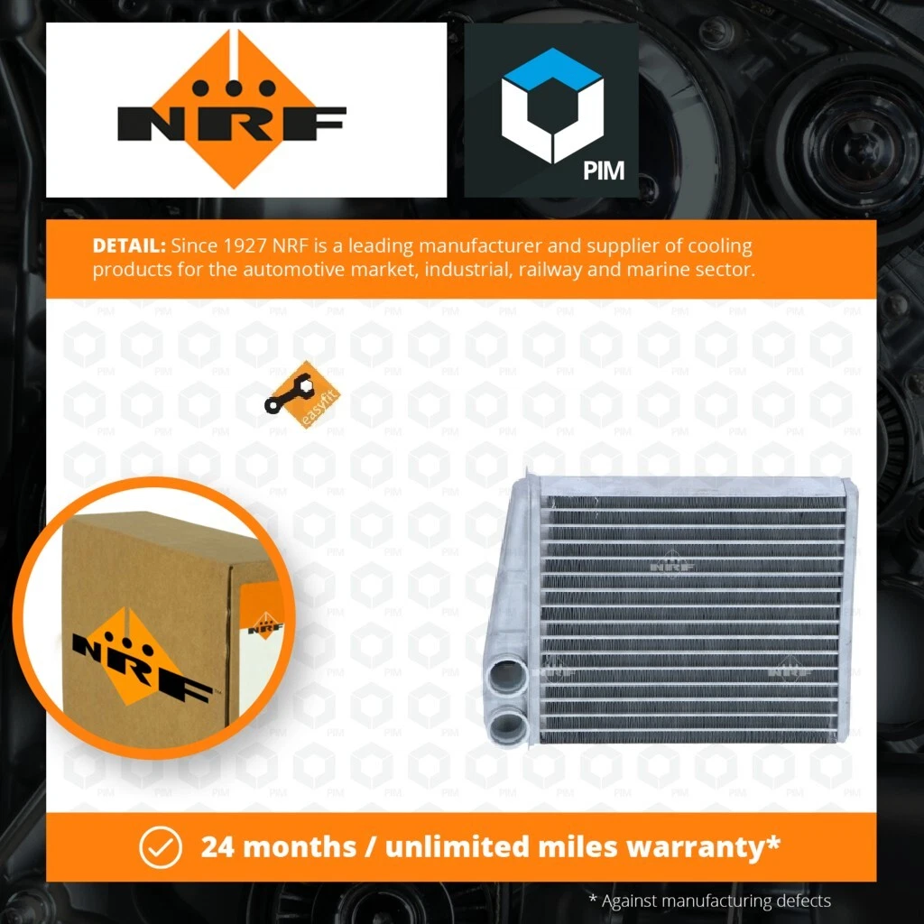 Heater Matrix fits MINI COOPER R56 1.6 1.6D 2.0D 06 to 13