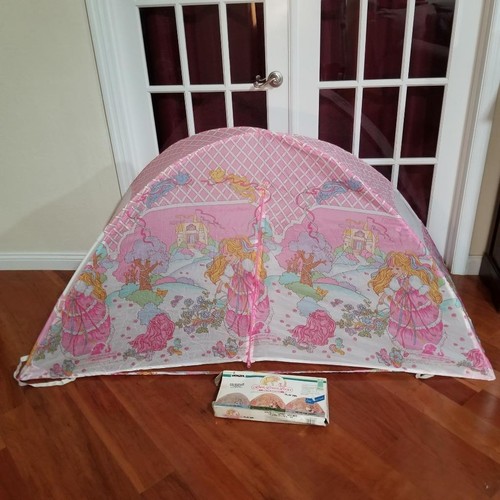 Lady Lovely Locks Play Inn Tent Bed Cover or Floor Wenzel Box 1986 Rare Complete - Picture 4 of 12