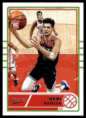 Deni Avdija 2020 Panini Chronicles Basketball # 636 RC Classics Washington Wizar