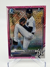 2021 Bowman Chrome Prospects Mega Box Pink Mojo Refractor Alexander Vizcaino
