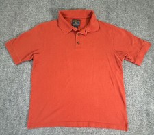 Woolrich Polo Shirt Mens M Red Short Sleeve Outdoor Golf Casual Classic Fit