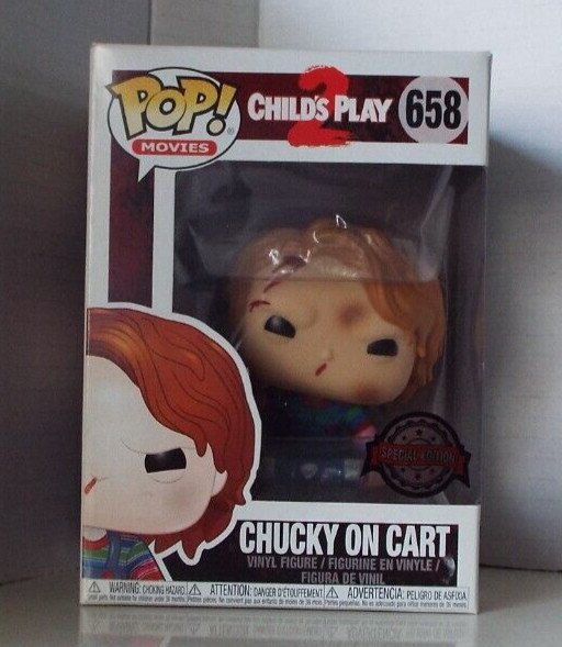 ¡Funko Pop! Películas. #658. Carro Chucky On. Juego De Niños 2. Sin Usar, En Caja.