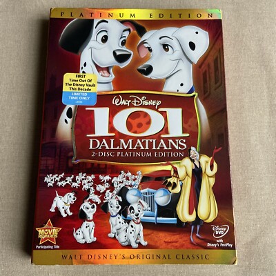 Walt Disney: 101 Dalmatians (DVD 2-Disc Platinum Set Slipcover