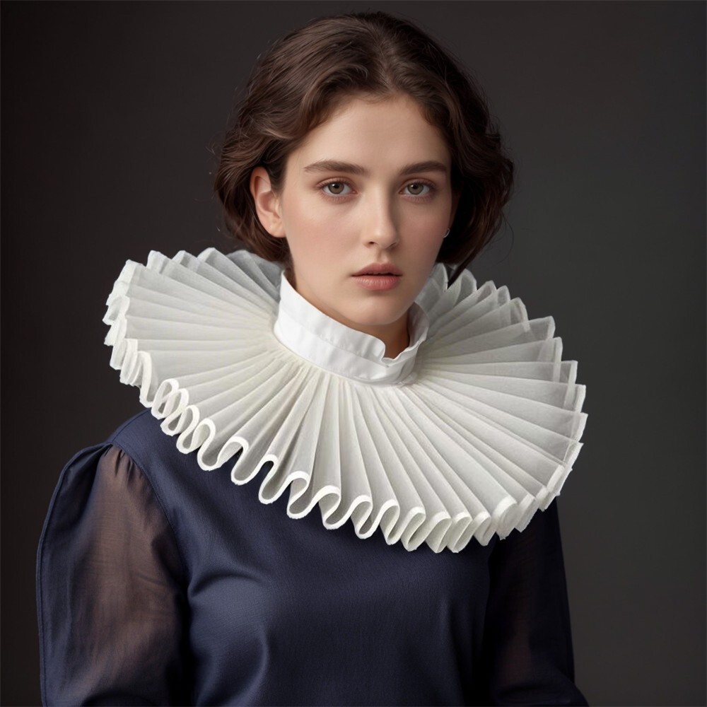 BIKETAFUWY Abito Da Donna Con Stampa Gradiente Vintage Cosplay Rinascimento Medievale Maniche A - Foto 5