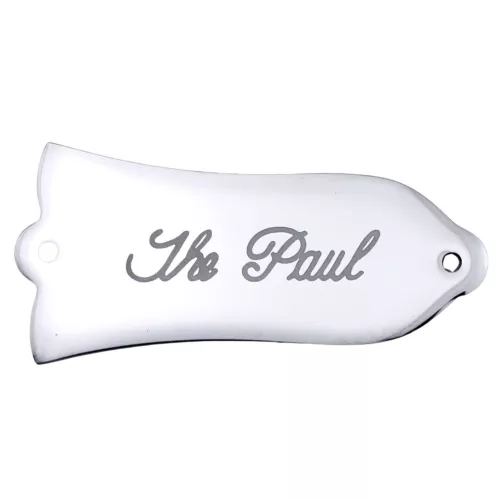 2 Hole Guitar Truss Rod Cover Bell-Shape Steel Plate "The Paul" For Gibson LP/SG