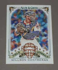 2020 Topps Allen & Ginter Field Generals Willson Contreras #FG-4 Chicago Cubs