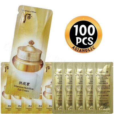 The history of Whoo Intensive Nutritive Eye Cream 1ml x 100pcs (100ml)Sample New