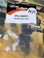 Hitec PN55001 HS-55 Gear Set NewInPack USA Shipped