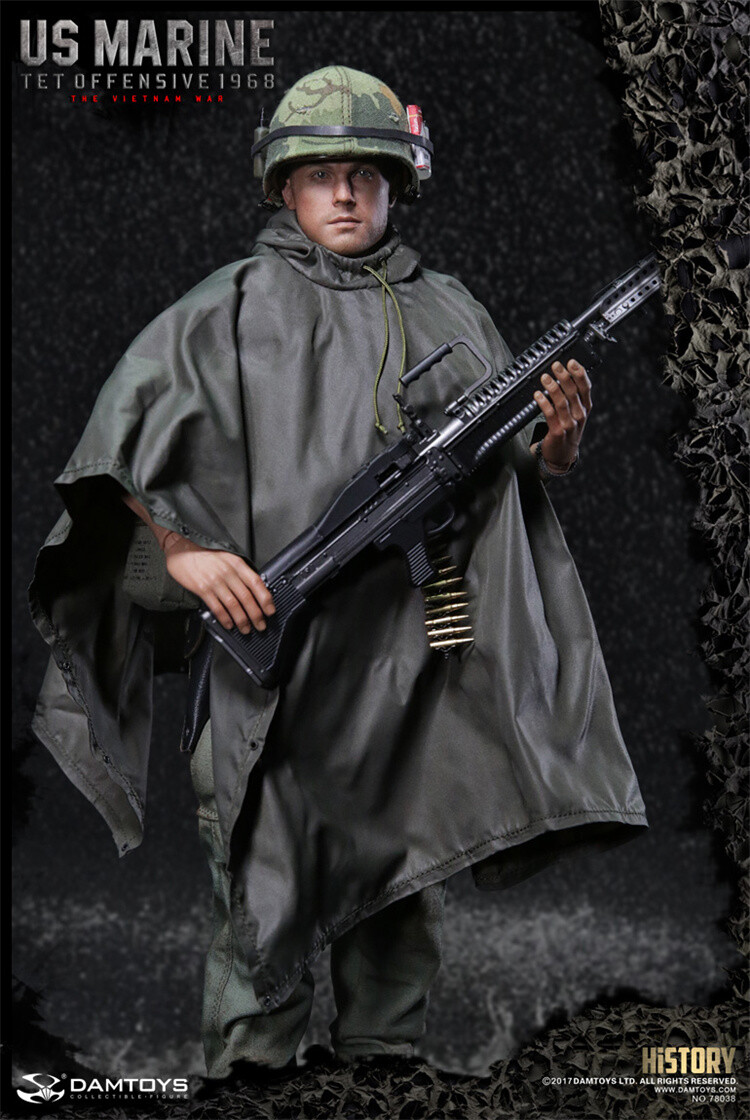 DAM TOYS 素体 USMC衣装付 1/6 USMC DAM US Marine Corps DAMTOYS TET OFFENSIVE 1/6 Scale