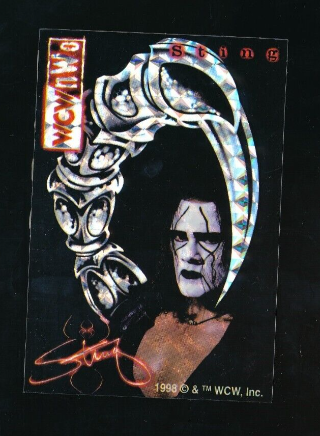 1998 WCW A&A Parkway Machine Vending Sticker Sting prism swsw6 | eBay