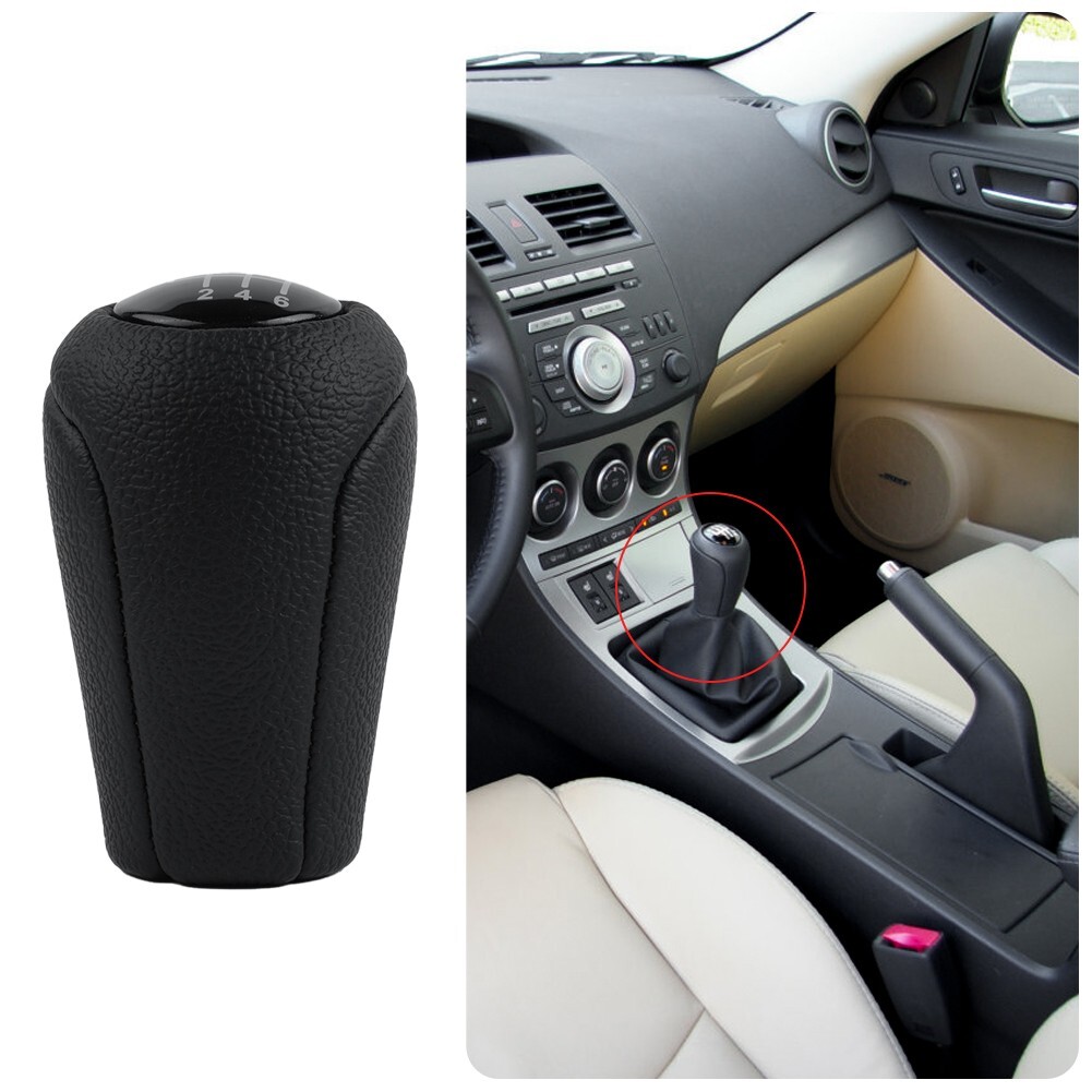 Perfect Fit Black Front Gear Shift Knob for MAZDA MX5 NC III 2005 2014