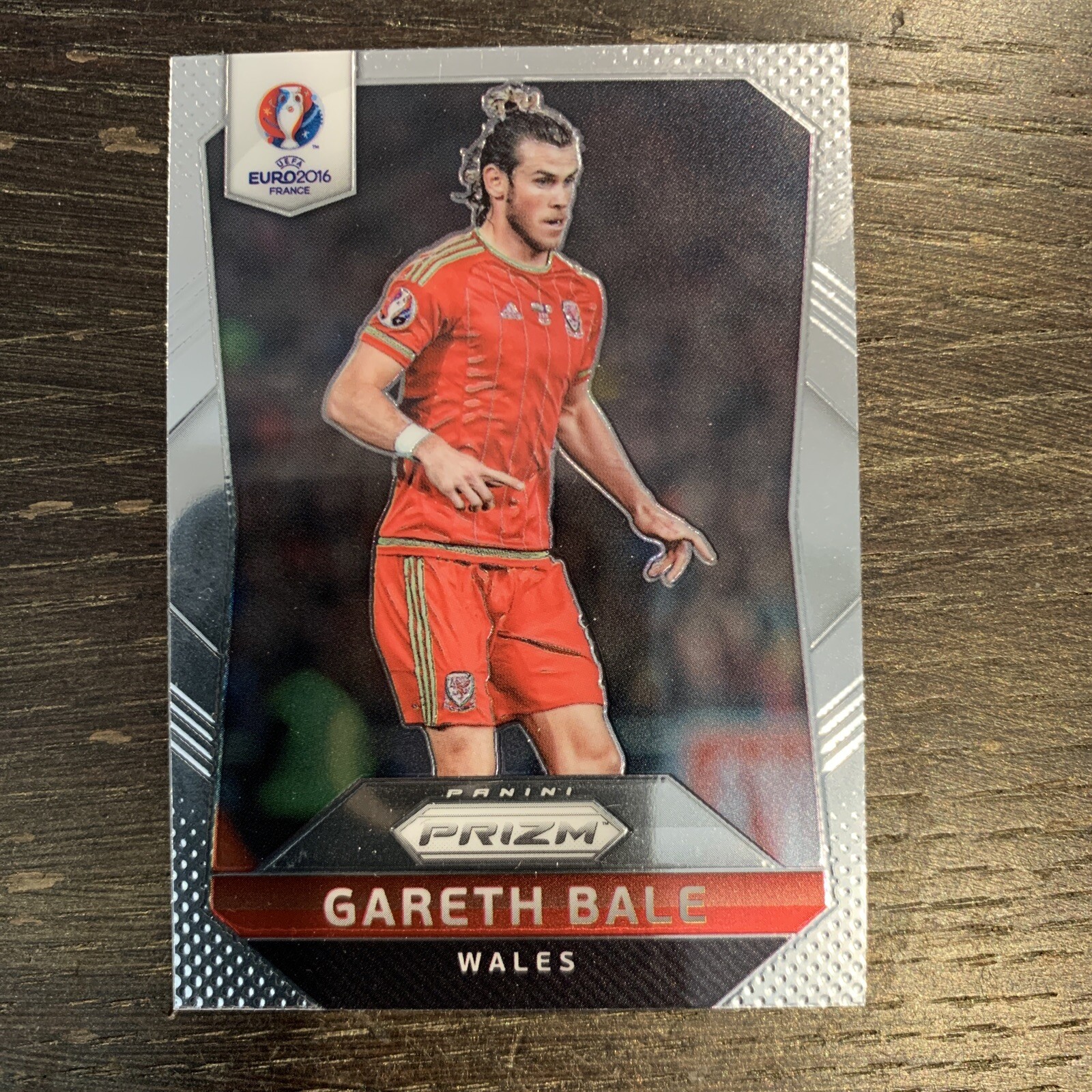 2016 Panini Prizm UEFA Euro Gareth Bale #118 Wales Soccer Card
