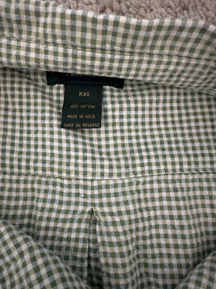 Cambridge Classics Shirt Mens 2XL Mint Green Button Down S/S - Image 3 of 3