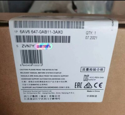 Siemens SIMATIC HMI KTP600 Basic color DP Touch Panel (6AV6647-0AB11-3AX0)/da