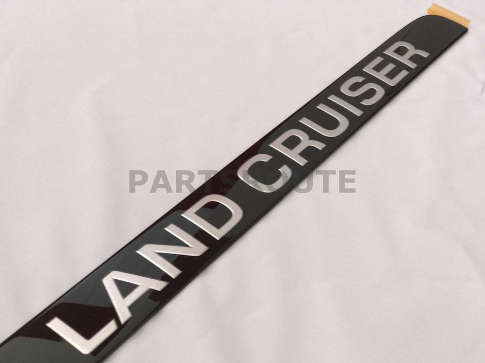 Emblema de puerta trasera original Toyota Land Cruiser OEM FJ80 FZJ80 1991-1997 Foto 3 de 4