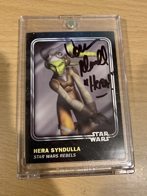 Topps Star Wars Rebels On card autograph From Vanessa Marshall As HERA SYNDULLA