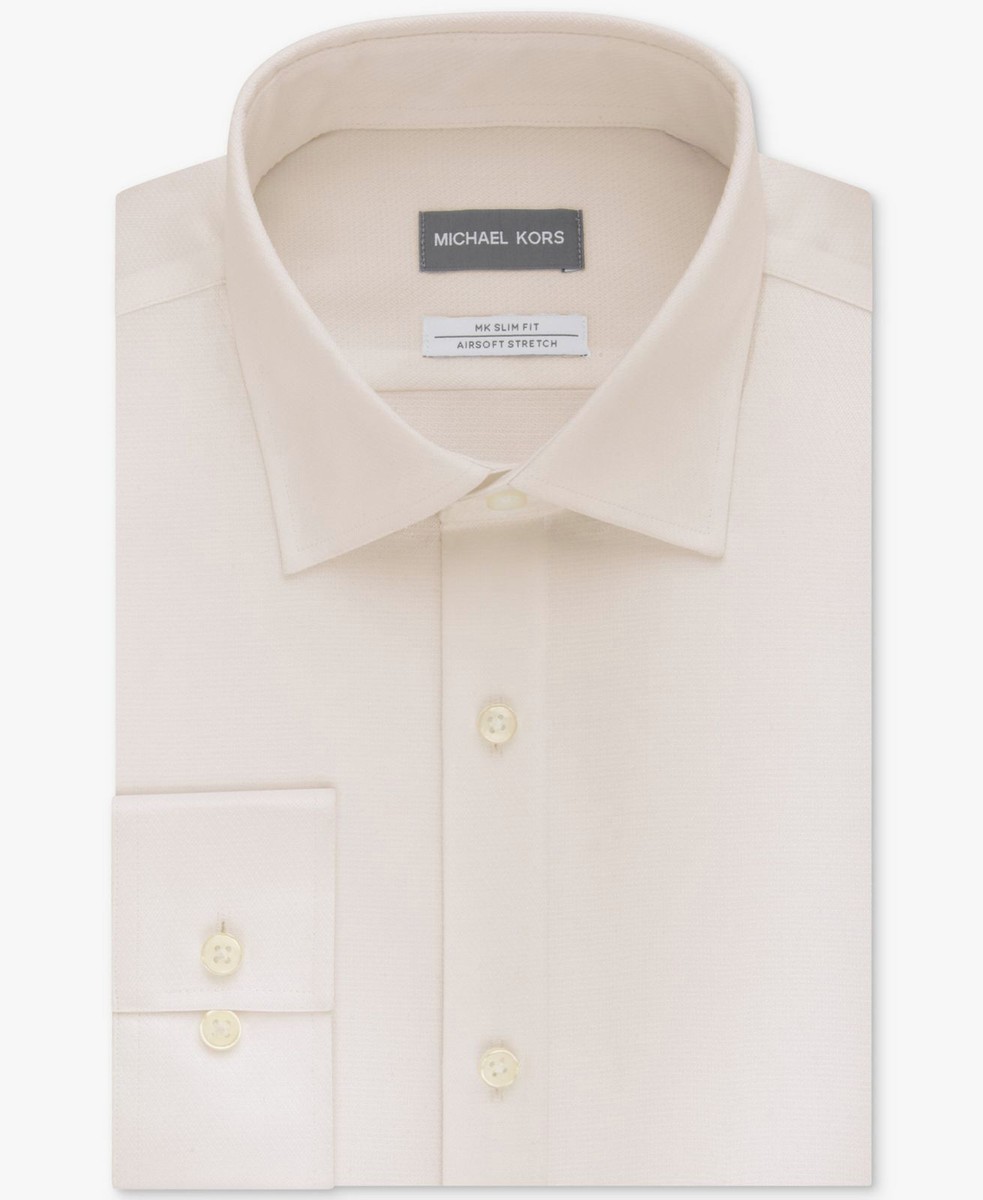 michael kors mens dress shirts slim fit Michael Kors Dress Shirt