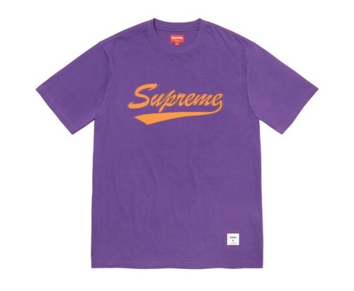Supreme Intarsia Script Men's Purple 