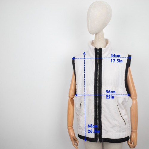 DESCENTE Vintage Women's Vintage Insulated Waterproof Windproof Vest US 8 / M-L - Picture 5 of 14