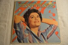 Connie Francis - Sing Along With Vinyl LP. Mati-Mor Superecords ‎– 8002 