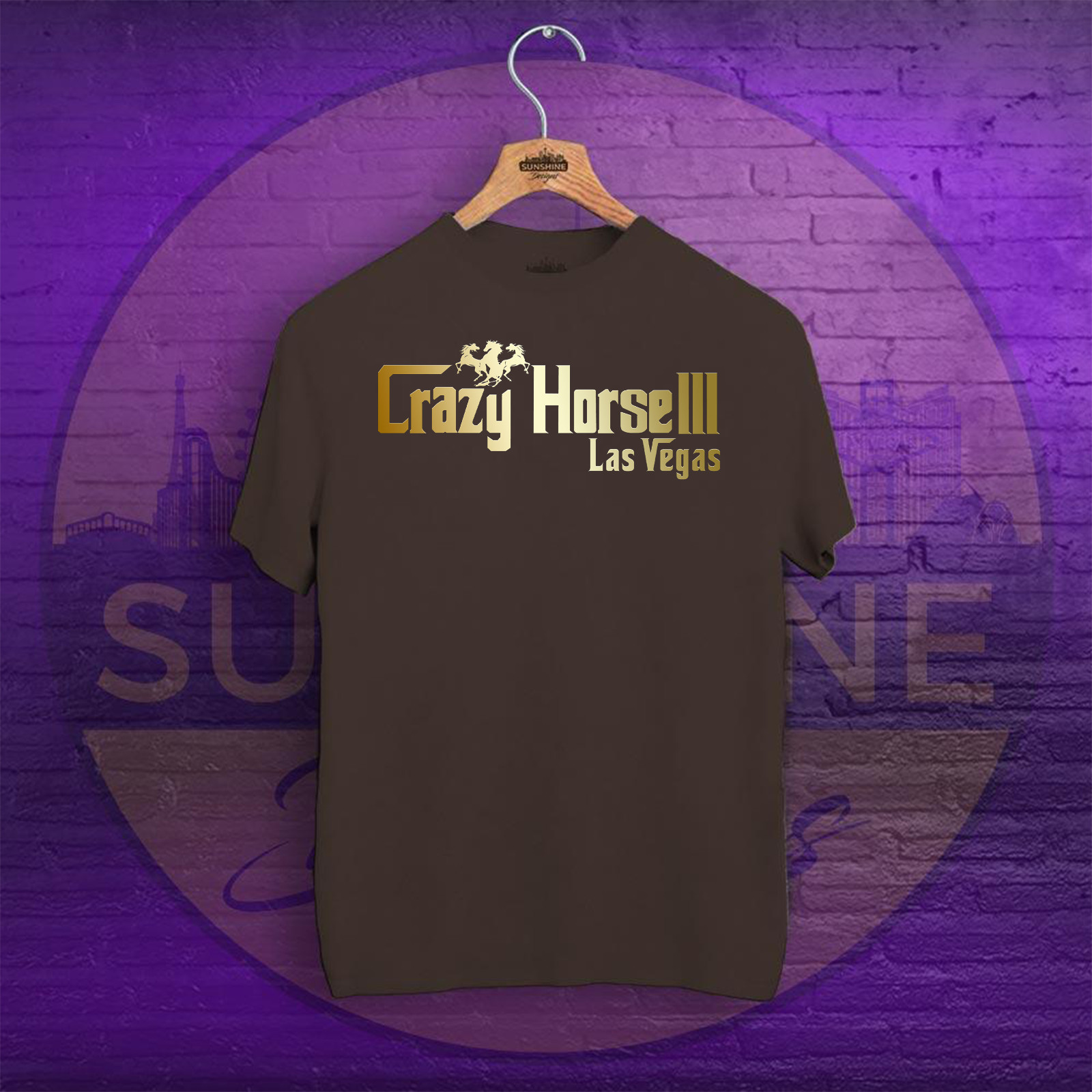 Crazy Horse III Las Vegas Strip Clubs Vintage T Shirts Gem